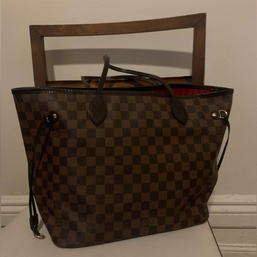 LOUIS VUITTON | neverfull mm damier tote ♥️